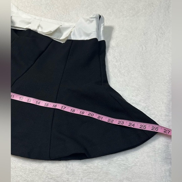 NWT Anthropologie Maeve Skirty Short Black and White Classic Evening Summer Date - Picture 9 of 16